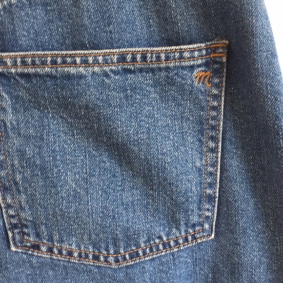 Madewell long button down midi denim skirt - Picture 6 of 6